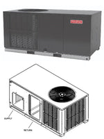 Goodman Ton Heat Pump Package Unit Seer2 10 Year