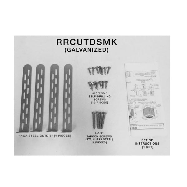 Rheem | Ruud 8" Condenser Unit Tie Down Bracket Kit | RRCUTDSMK