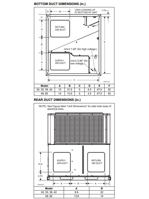 York Ton Packaged Unit Air Conditioner Seer2 14